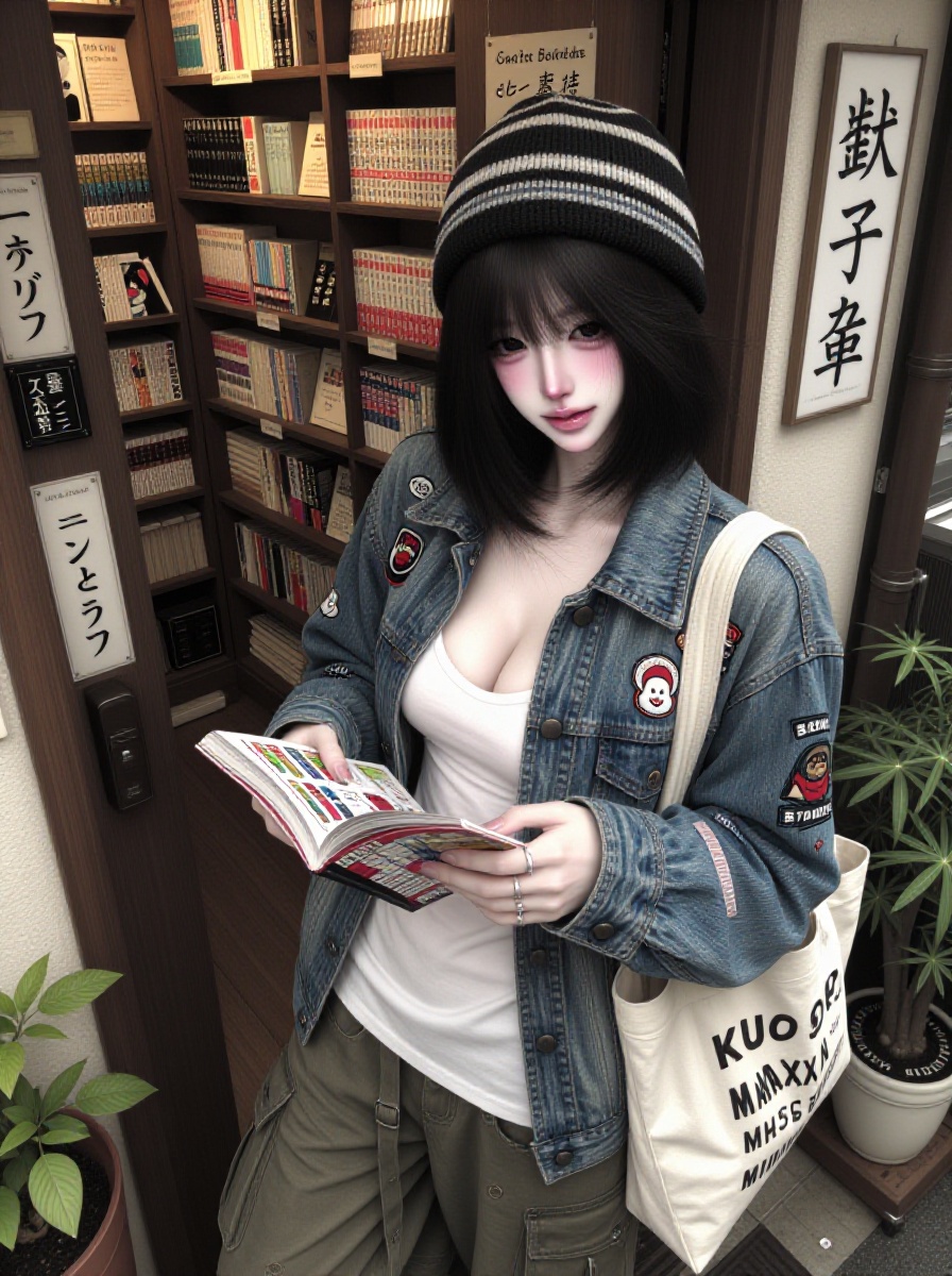 1girl,  solo,  pale skin on Tensor.Art