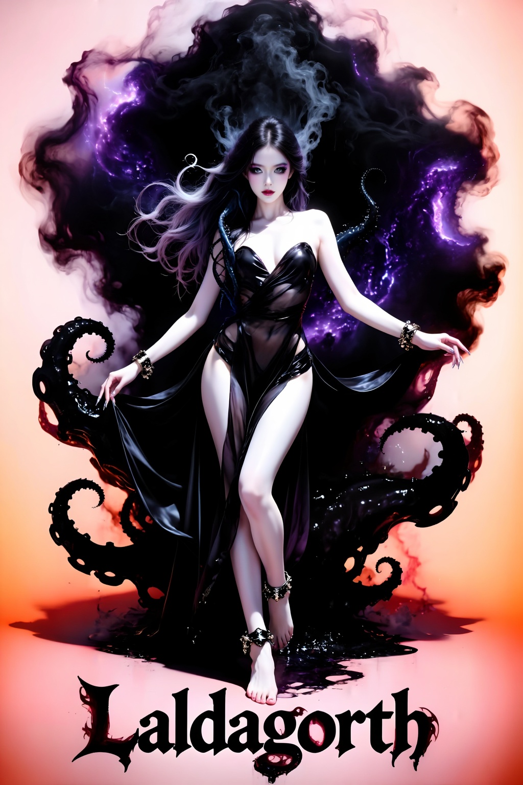 Top quality. Inspiration: Ialdagorth,  the Devourer of Darkness,  Illusion on Tensor.Art