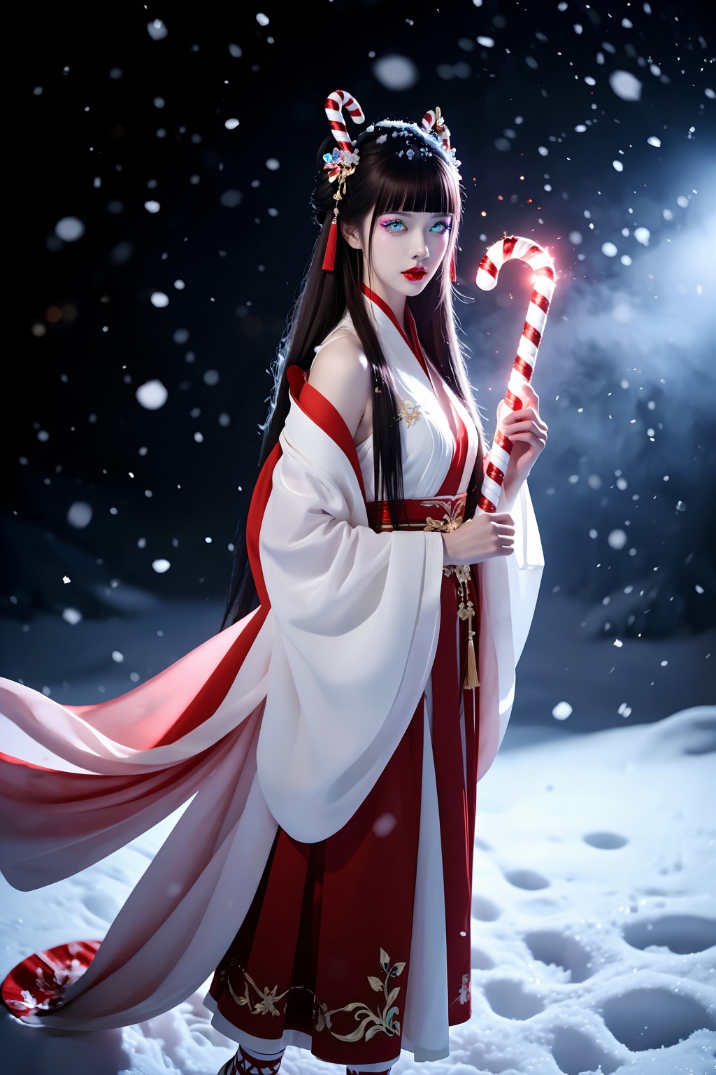 Exceptional quality,  premium cinematic fashion portrait,  highly detailed photorealistic fantasy fashion photography. The...