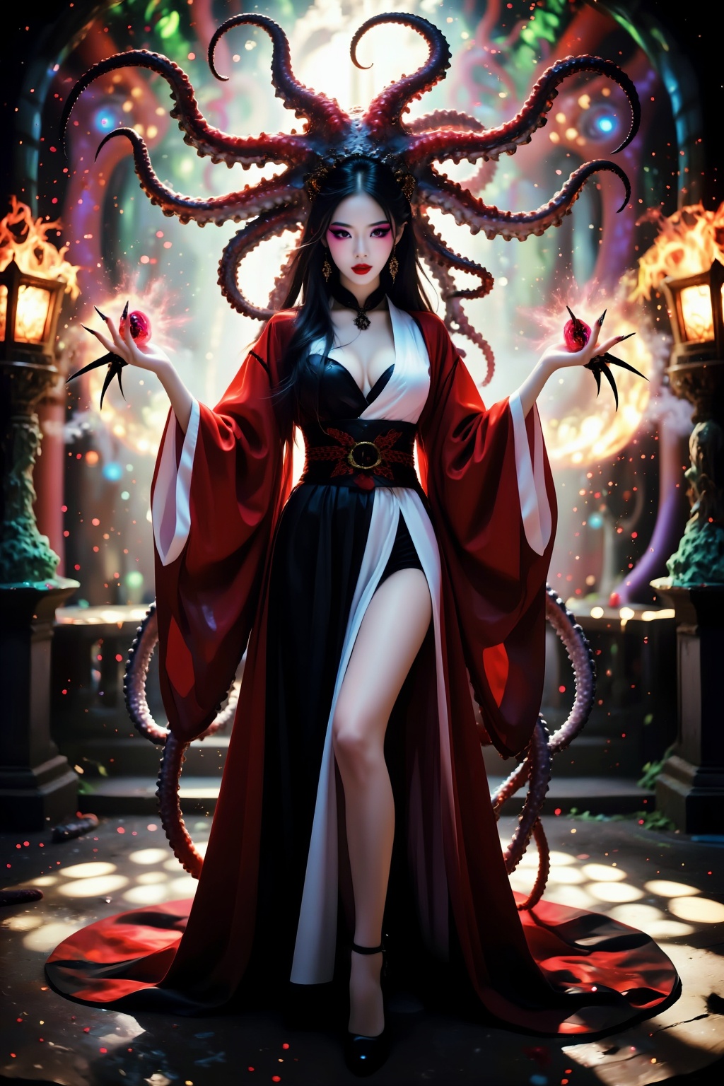 Top quality. Inspiration: Yidhra,  the Nightmare Witch. Yidhra is one of the Outer Gods in the Cthulhu Mythos,  known as t...