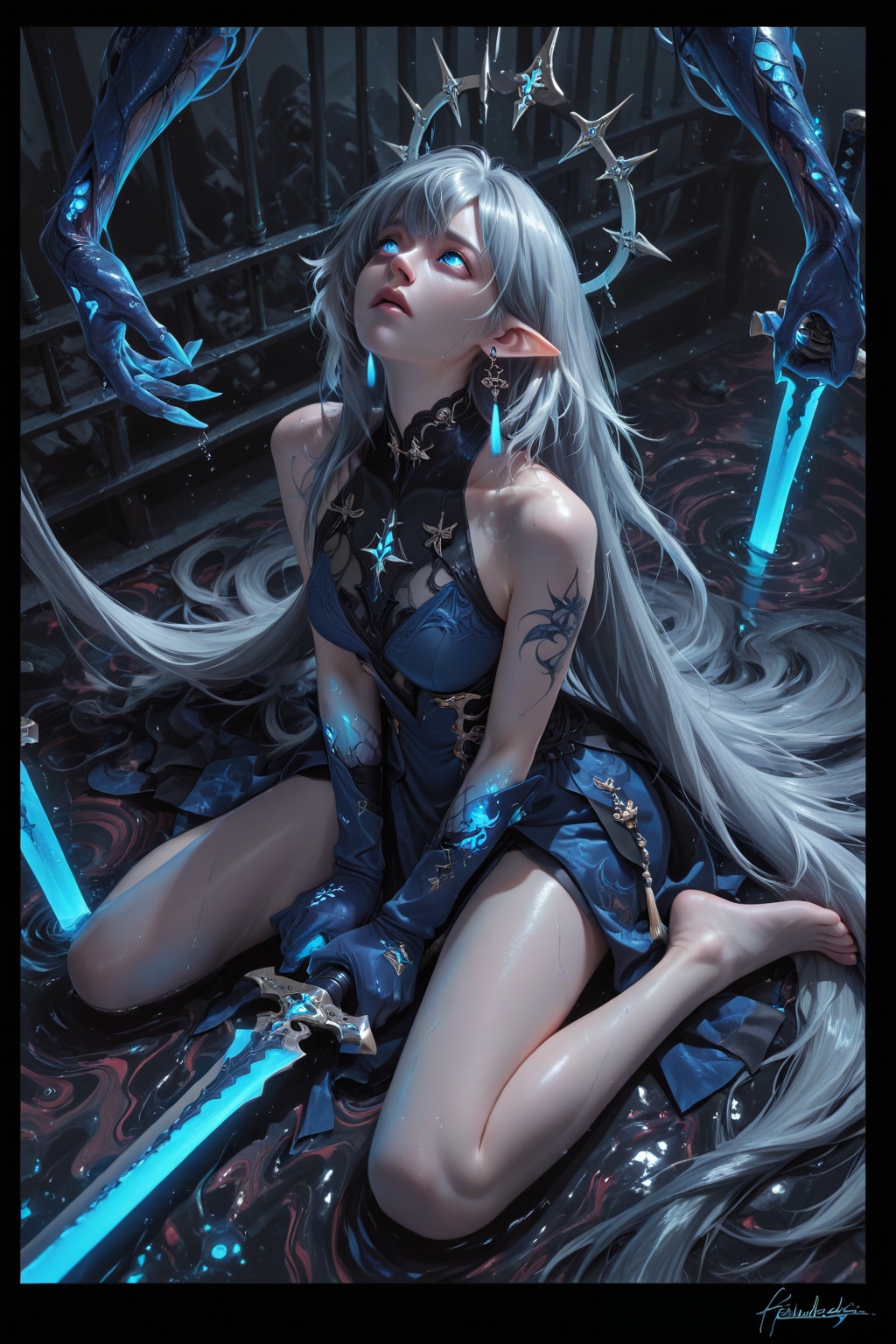 fleurdelys\\(wuthering waves\\),  fleurdelys\\(wuthering waves\\),  1girl on Tensor.Art
