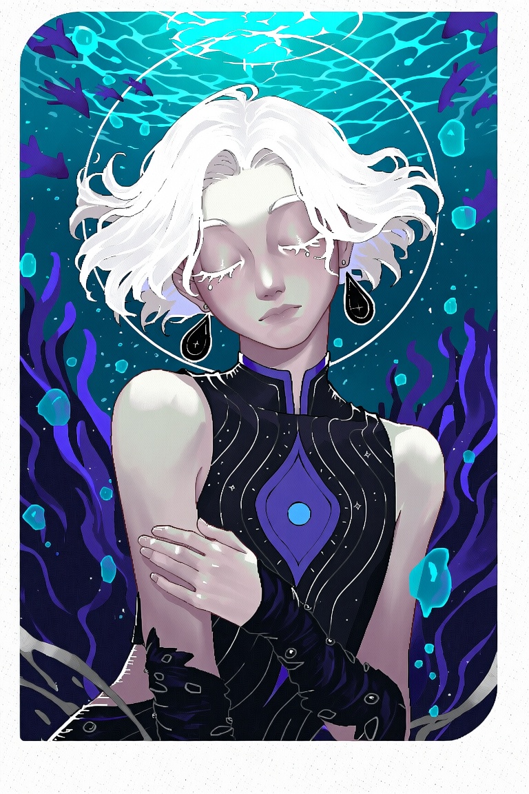 @fulm3n0s,  tarot \(medium\),  halo on Tensor.Art