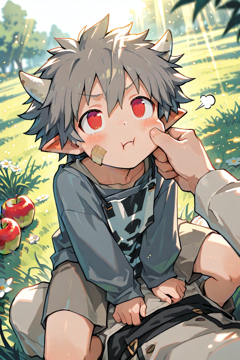 1boy,  looking at viewer,  blush on Tensor.Art
