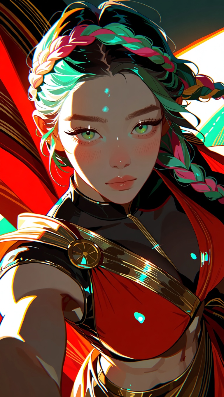 1girl,  solo, on Tensor.Art
