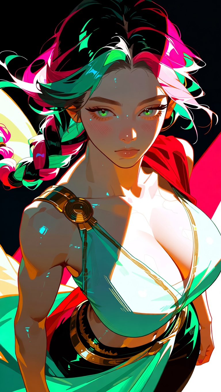 1girl,  solo, on Tensor.Art