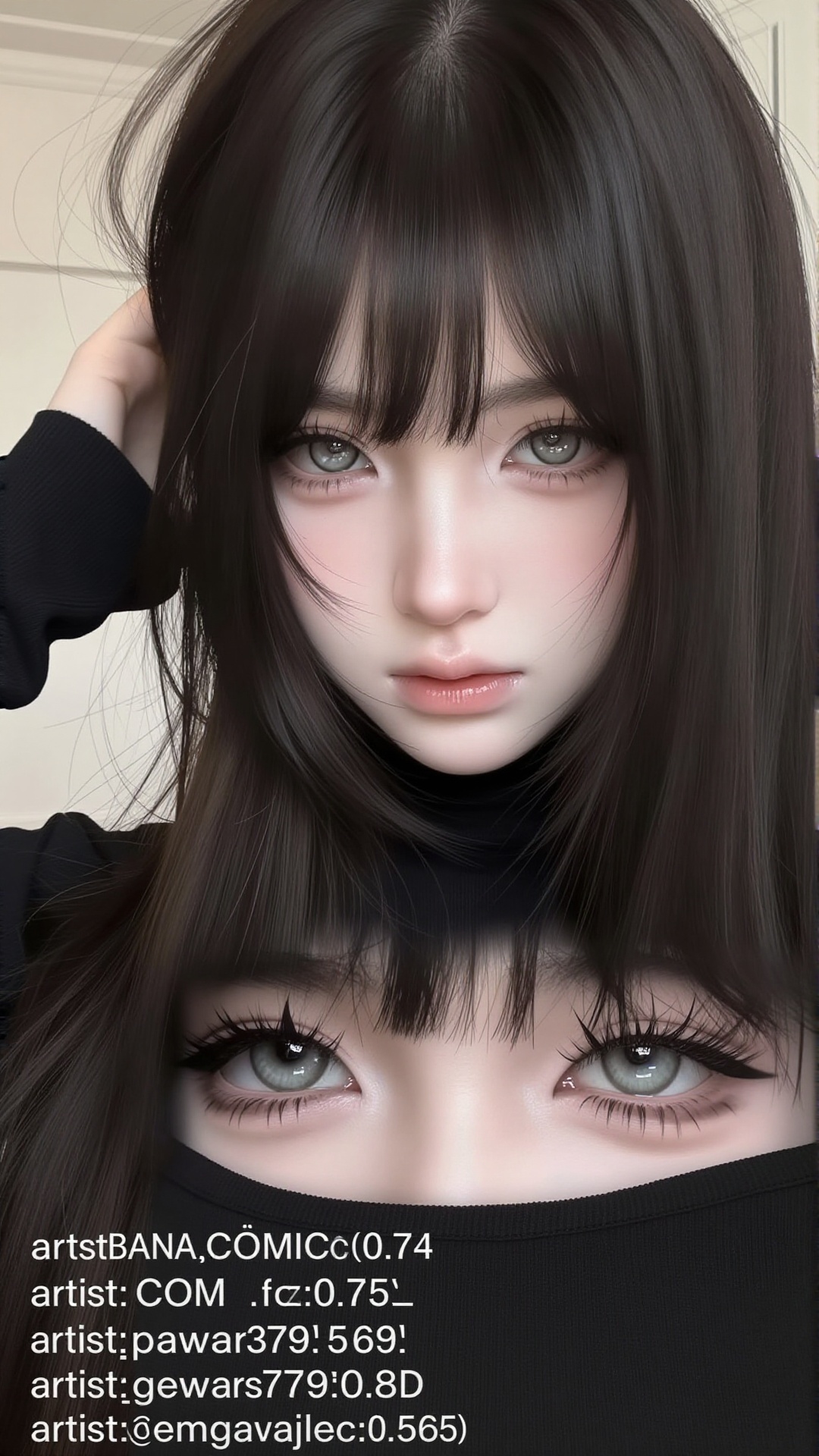 Gemstone_eyes,  crystal_eyes,  glossy_eyes on Tensor.Art