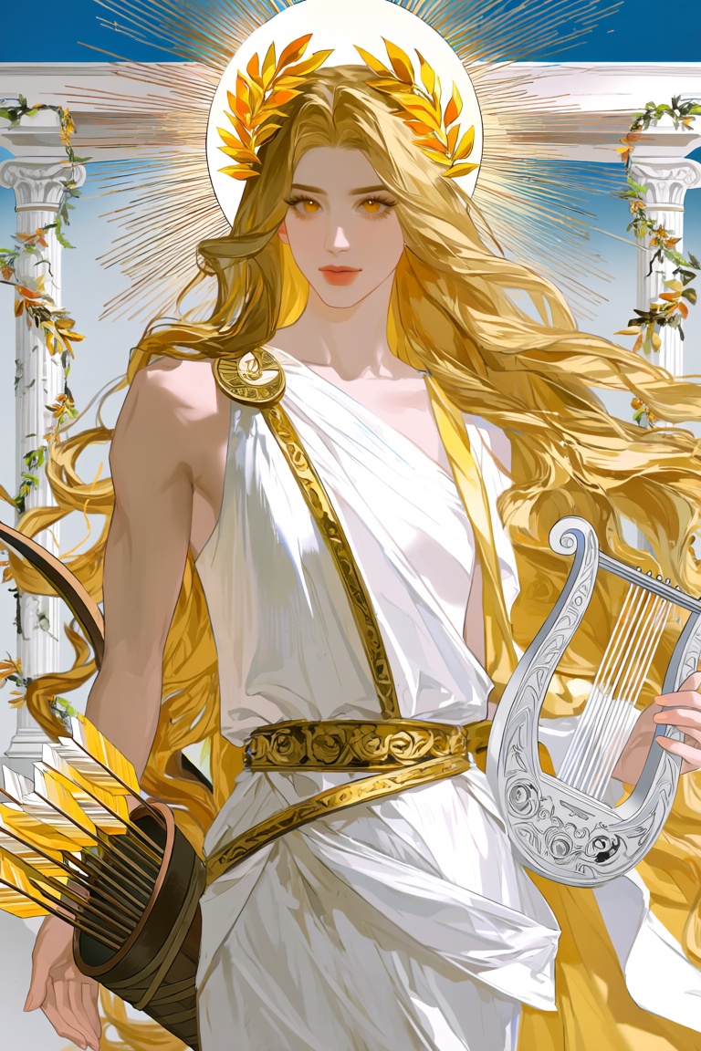 masterpiece,  best quality,  score_7 female Apollo on Tensor.Art