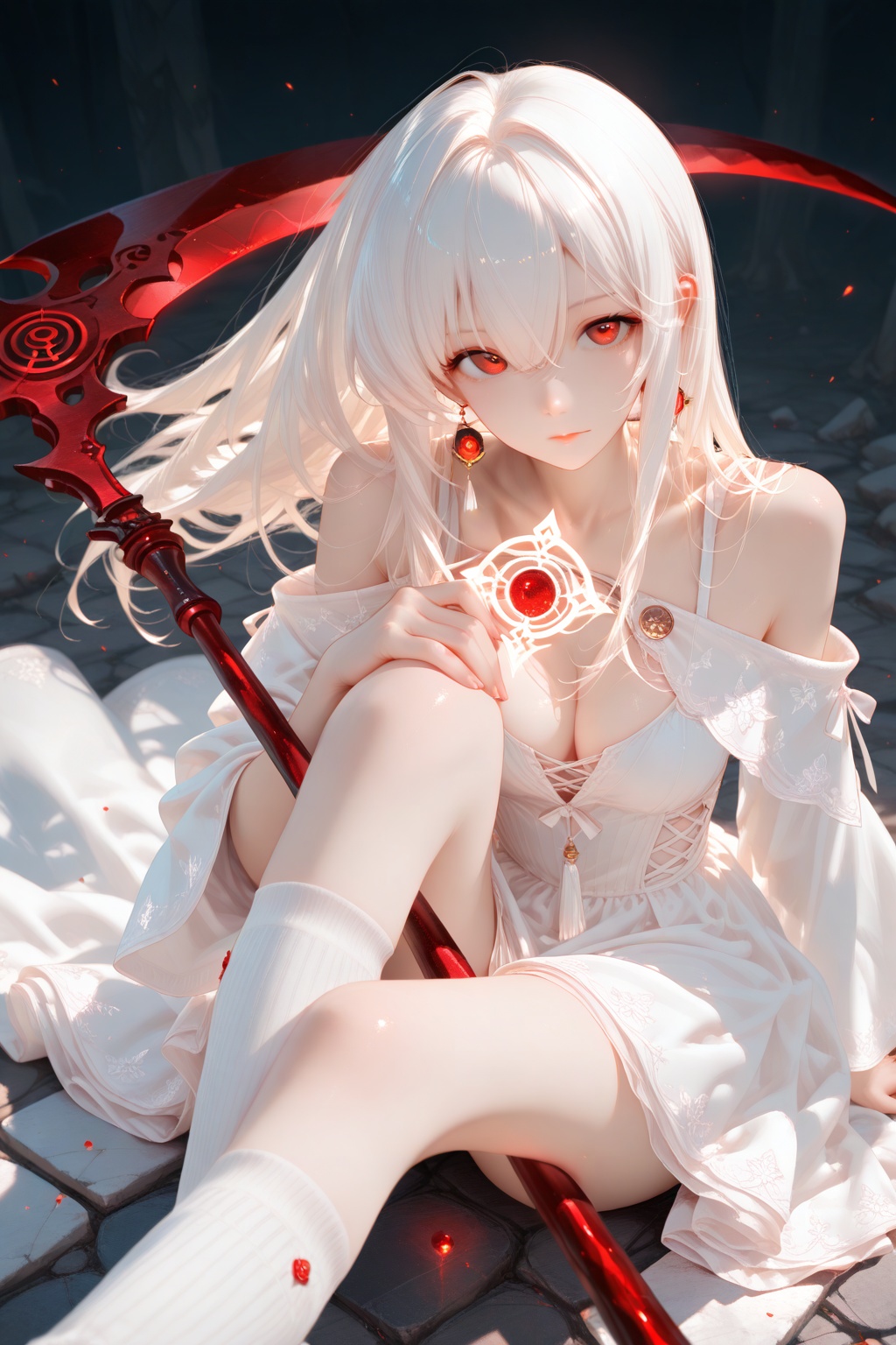 1 girl,  solo,  long hair by 月大魔王|The Moonly Demon King on Tensor.Art