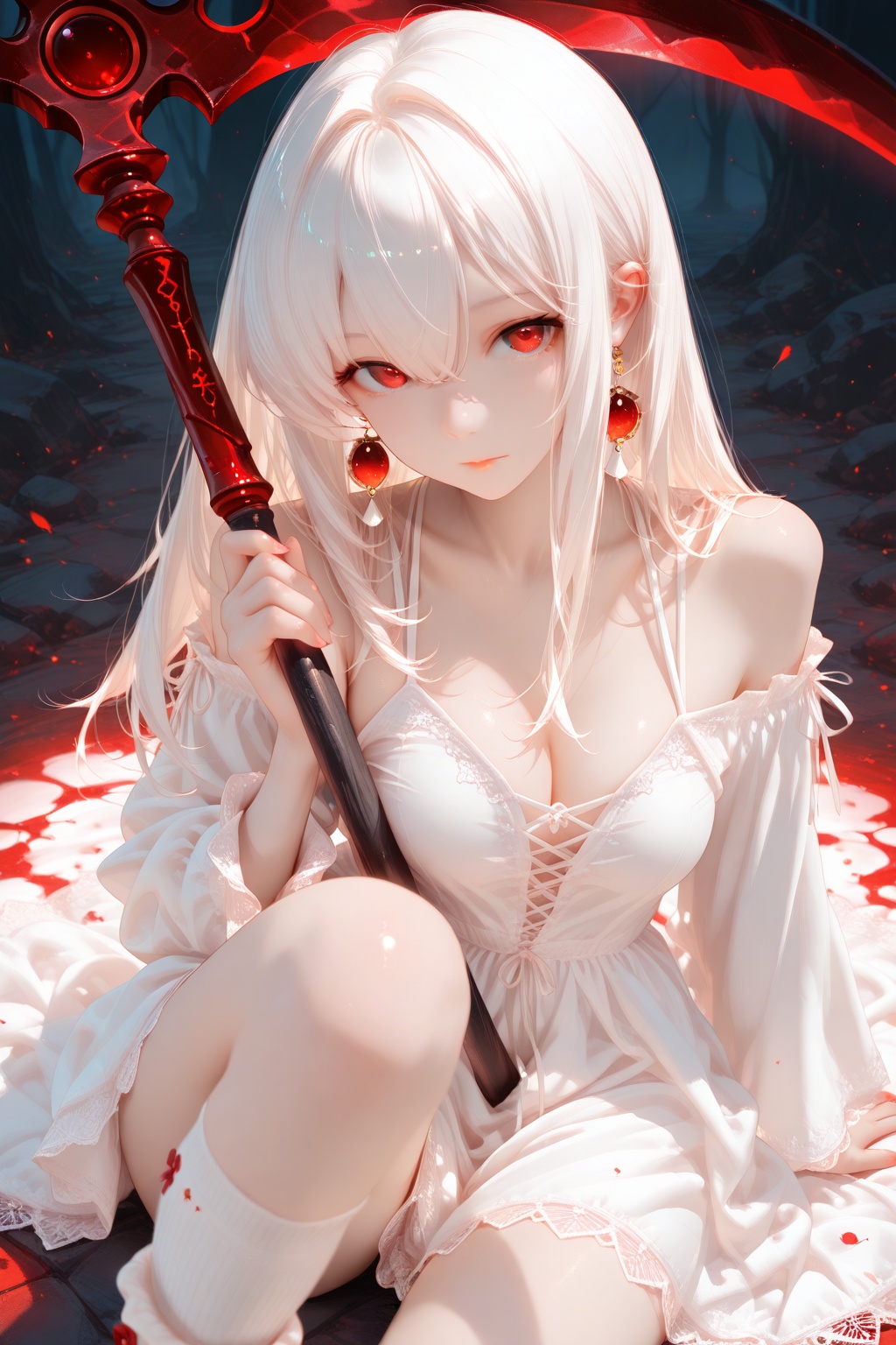 1 girl,  solo,  long hair by 月大魔王|The Moonly Demon King on Tensor.Art