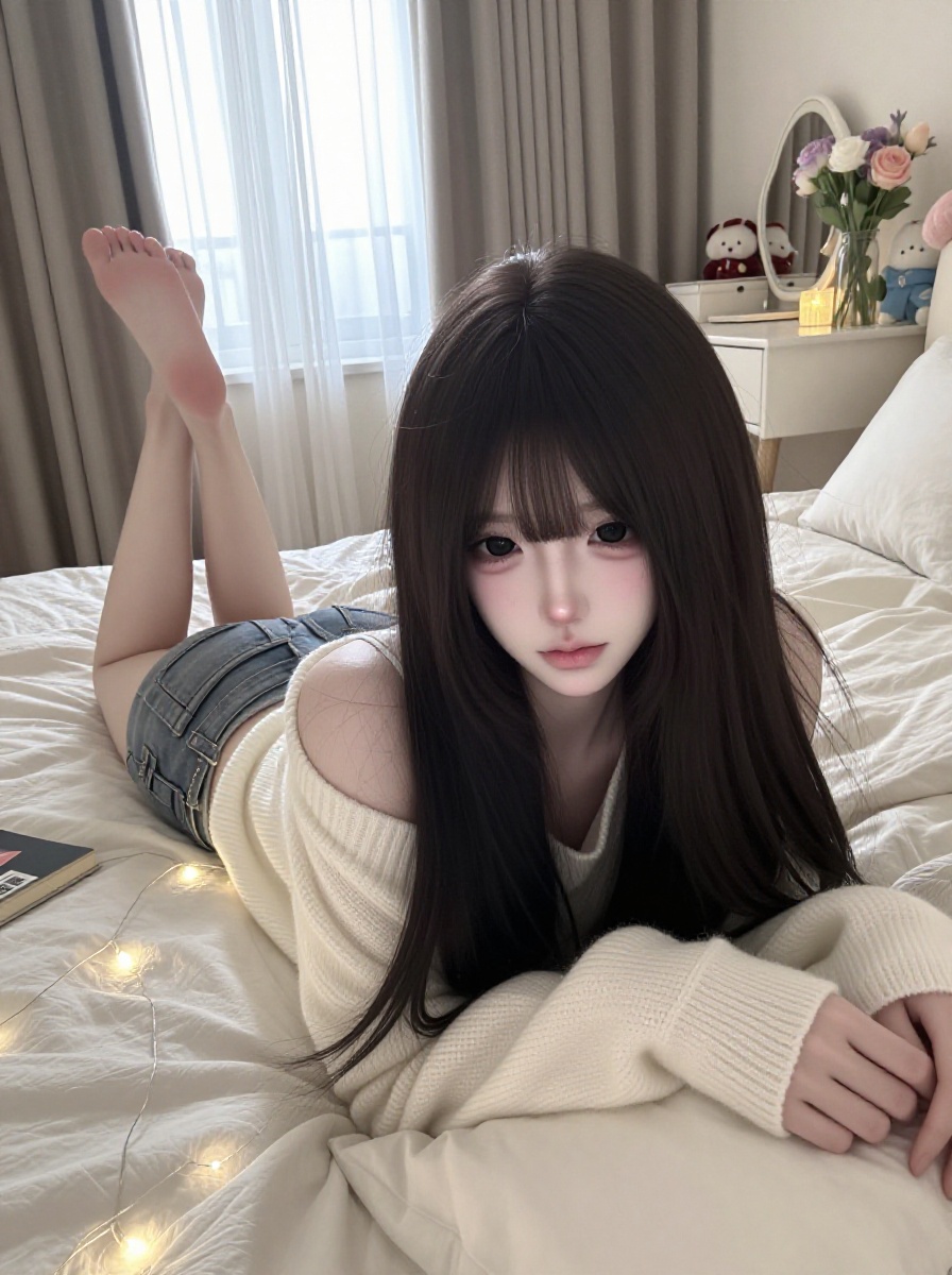 1girl,  solo,  pale skin on Tensor.Art