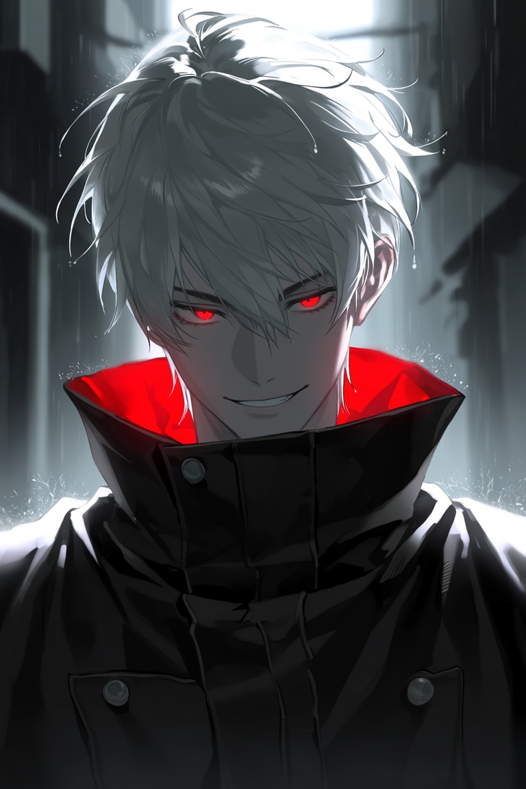 1boy,  bishounen,  chased-light style on Tensor.Art