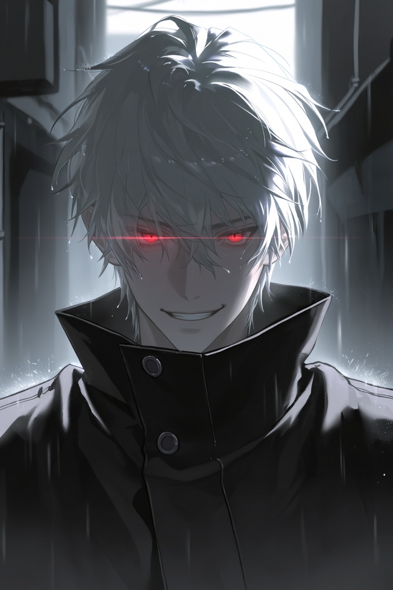 1boy,  bishounen,  chased-light style on Tensor.Art
