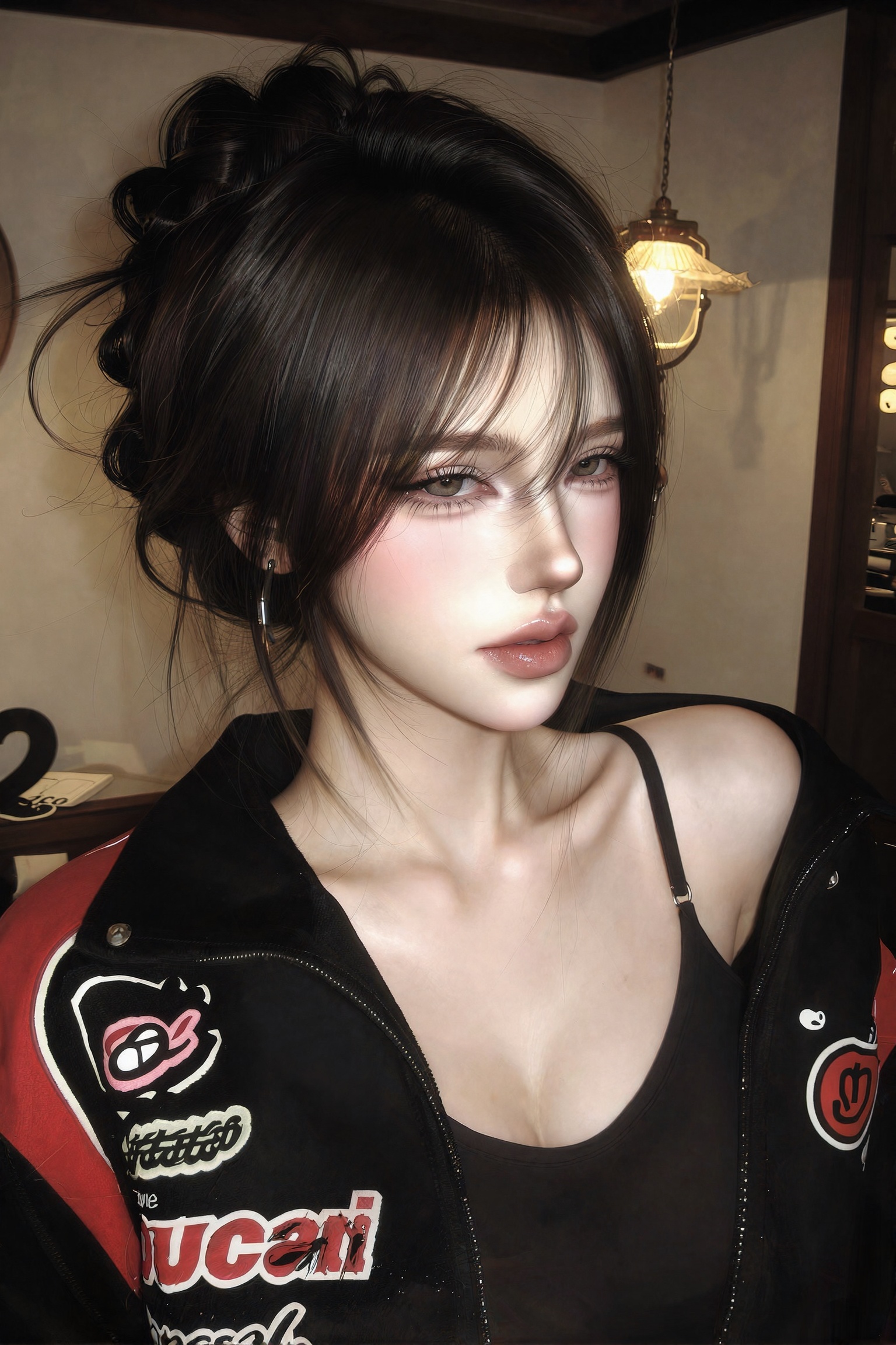 solo,  fair skin,  slim body on Tensor.Art