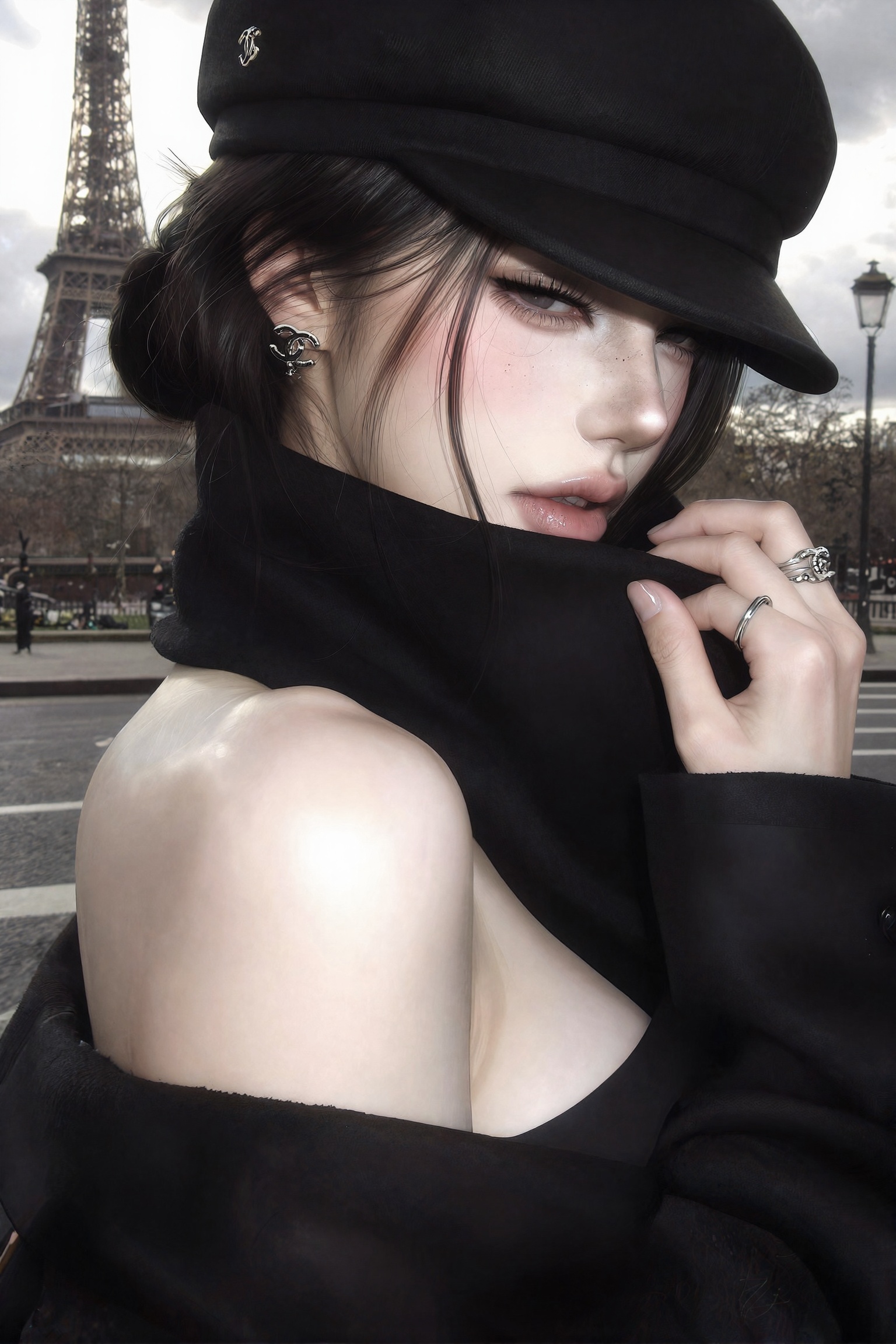 (1girl),  solo,  slim body on Tensor.Art