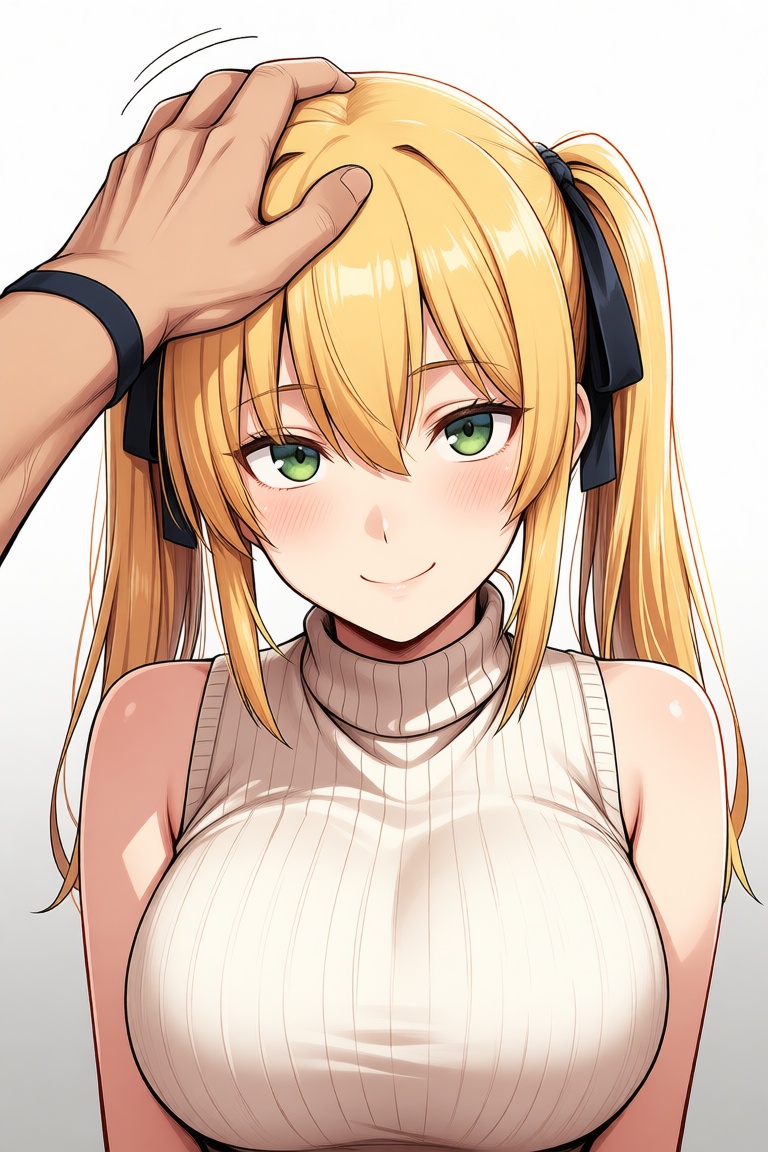 1girl,  twintails,  green eyes on Tensor.Art