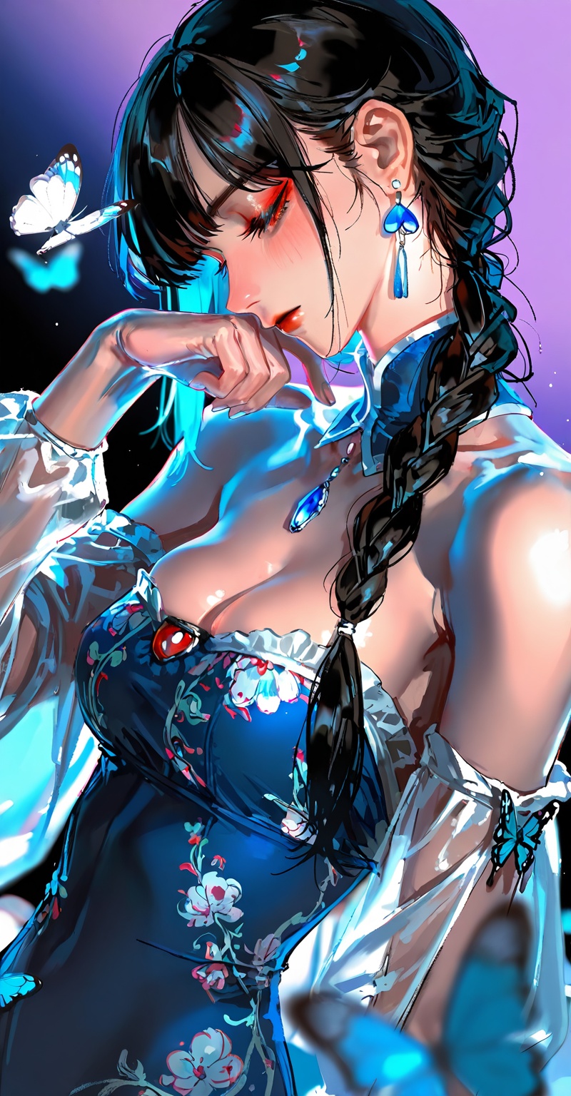 1girl,  solo,  looking at viewer on Tensor.Art