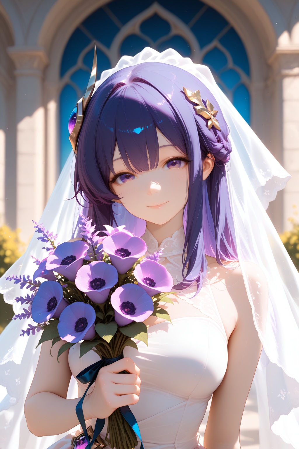 1girl,  flower,  dress on Tensor.Art