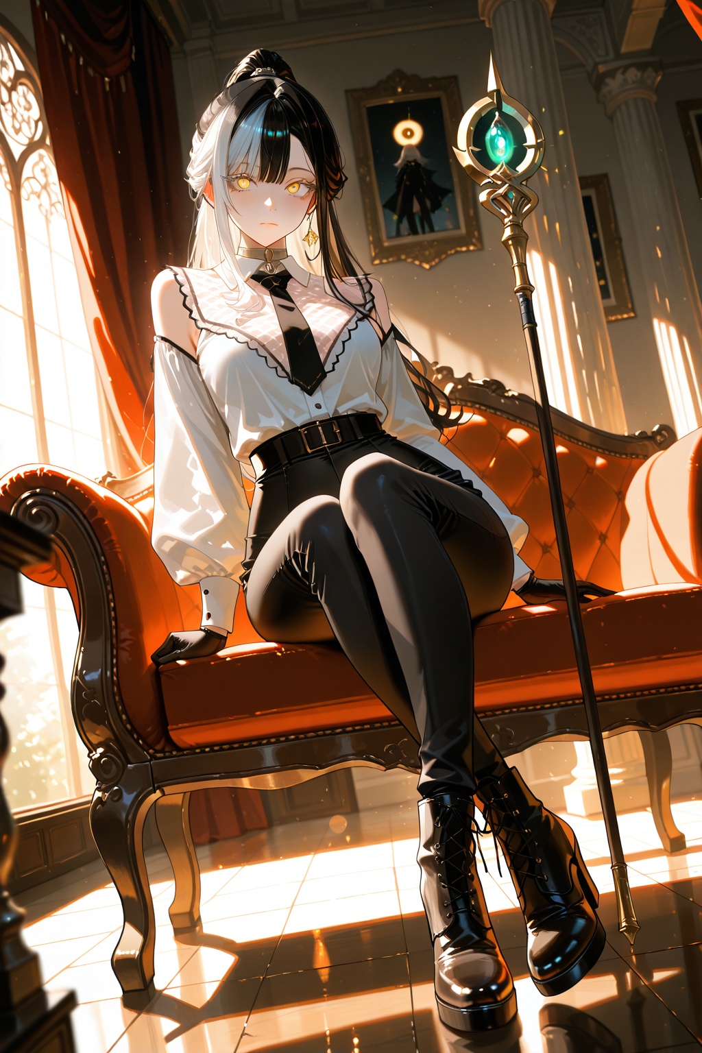 1woman,  grown *****,  tall on Tensor.Art