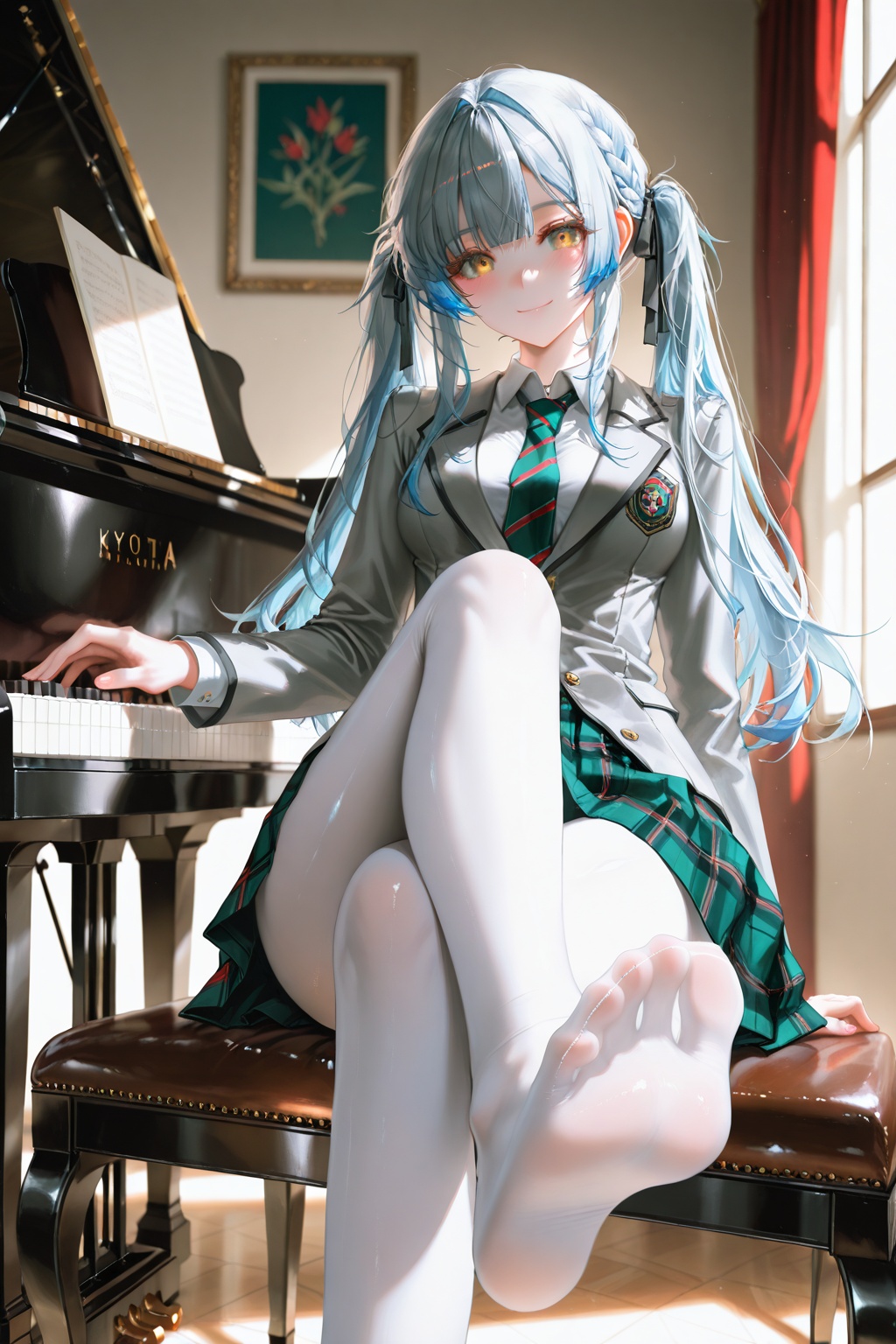 1girl,  solo,  long hair on Tensor.Art