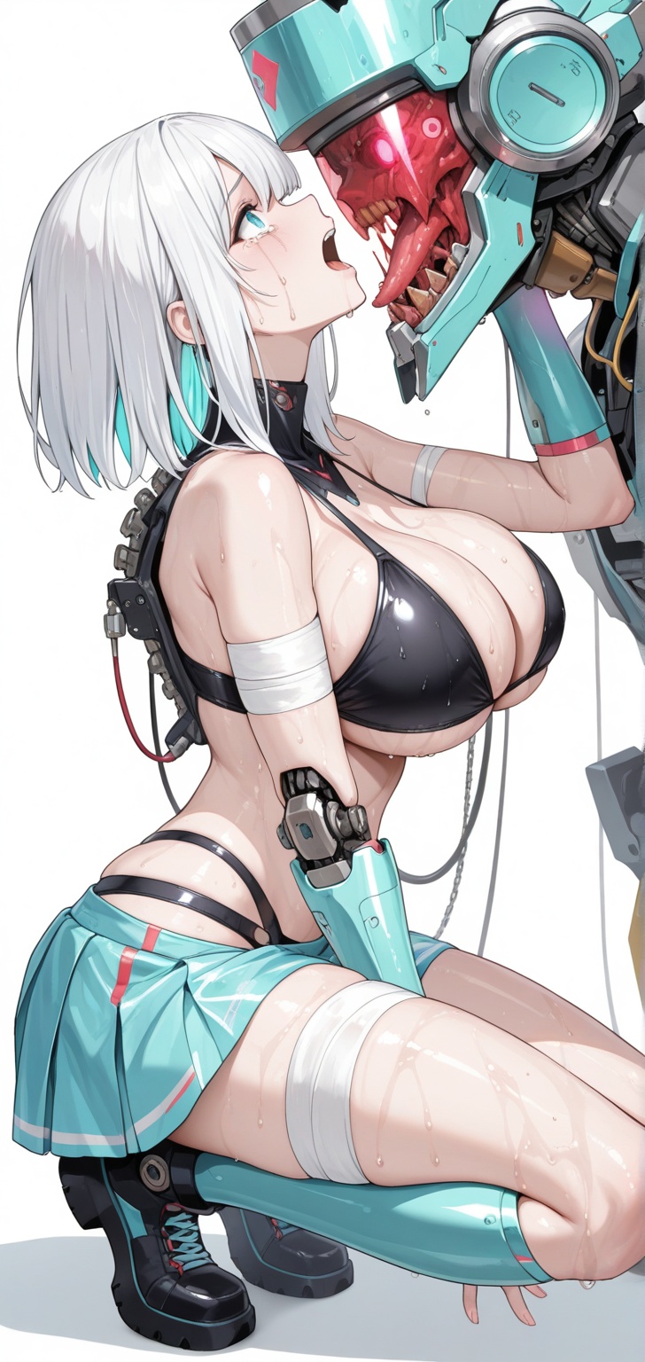 1girl,  solo,  robot on Tensor.Art