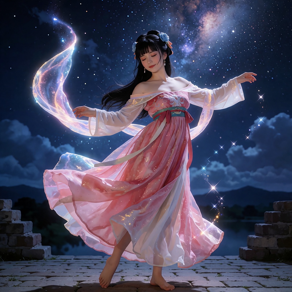 masterpiece,  very aesthetic Maomao from Kusuriya no Hitorigoto depicted with long black hair styled with blunt bangs and...