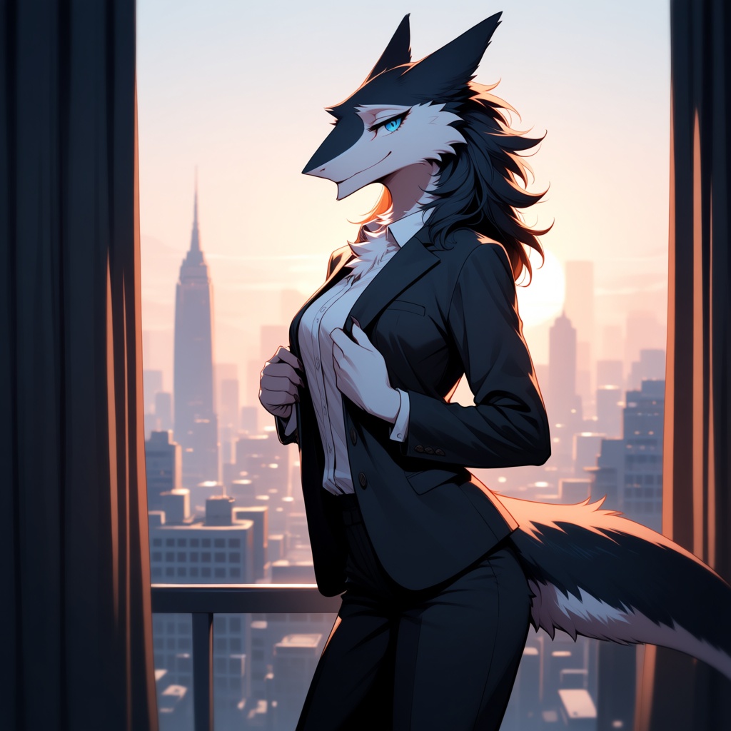 city background,  dawn,  solo on Tensor.Art