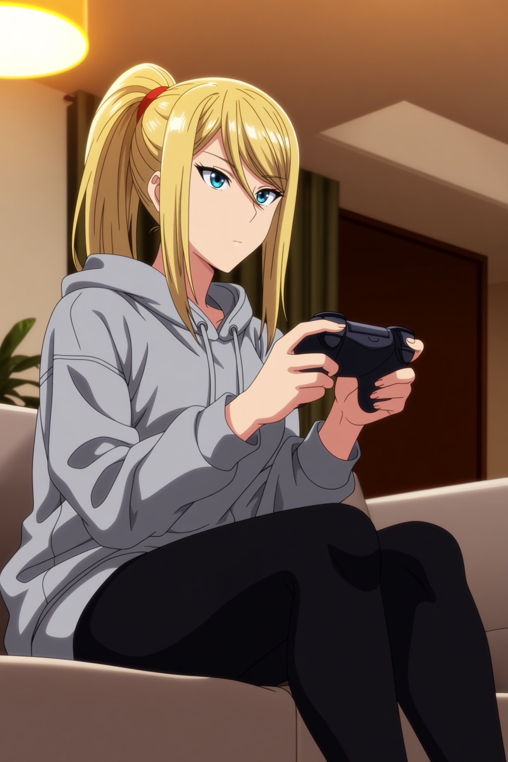 trexstyle,  1girl,  samus aran on Tensor.Art