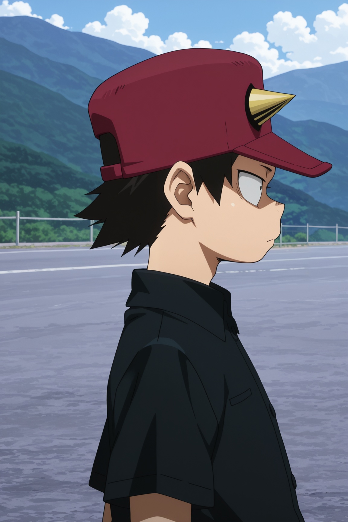 solo,  kota_izumi,  black hair on Tensor.Art