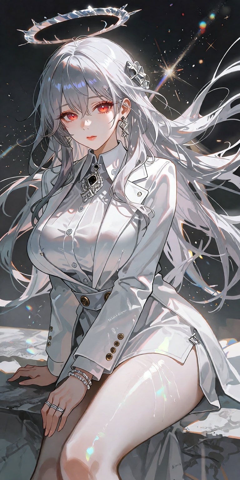 1girl,  solo,  Mornye (Wuthering Waves) on Tensor.Art