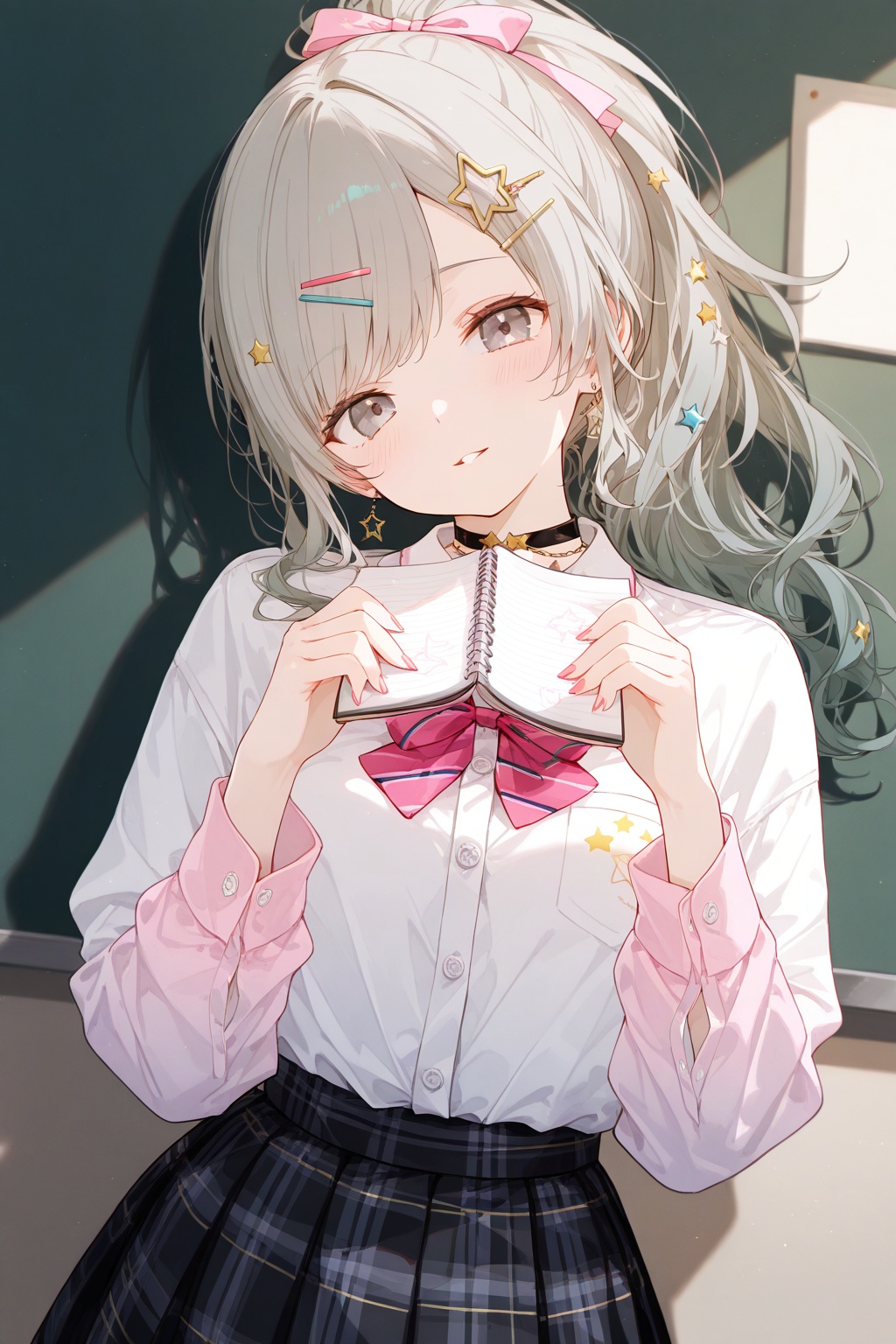 1girl,  white shirt,  jewelry by 月大魔王|The Moonly Demon King on Tensor.Art