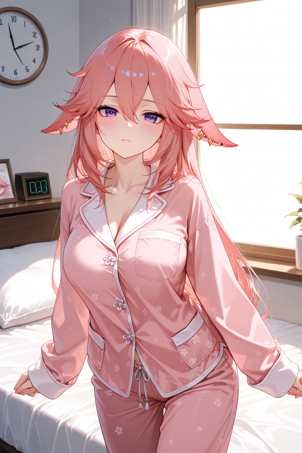 1girl,  yae miko,  solo on Tensor.Art