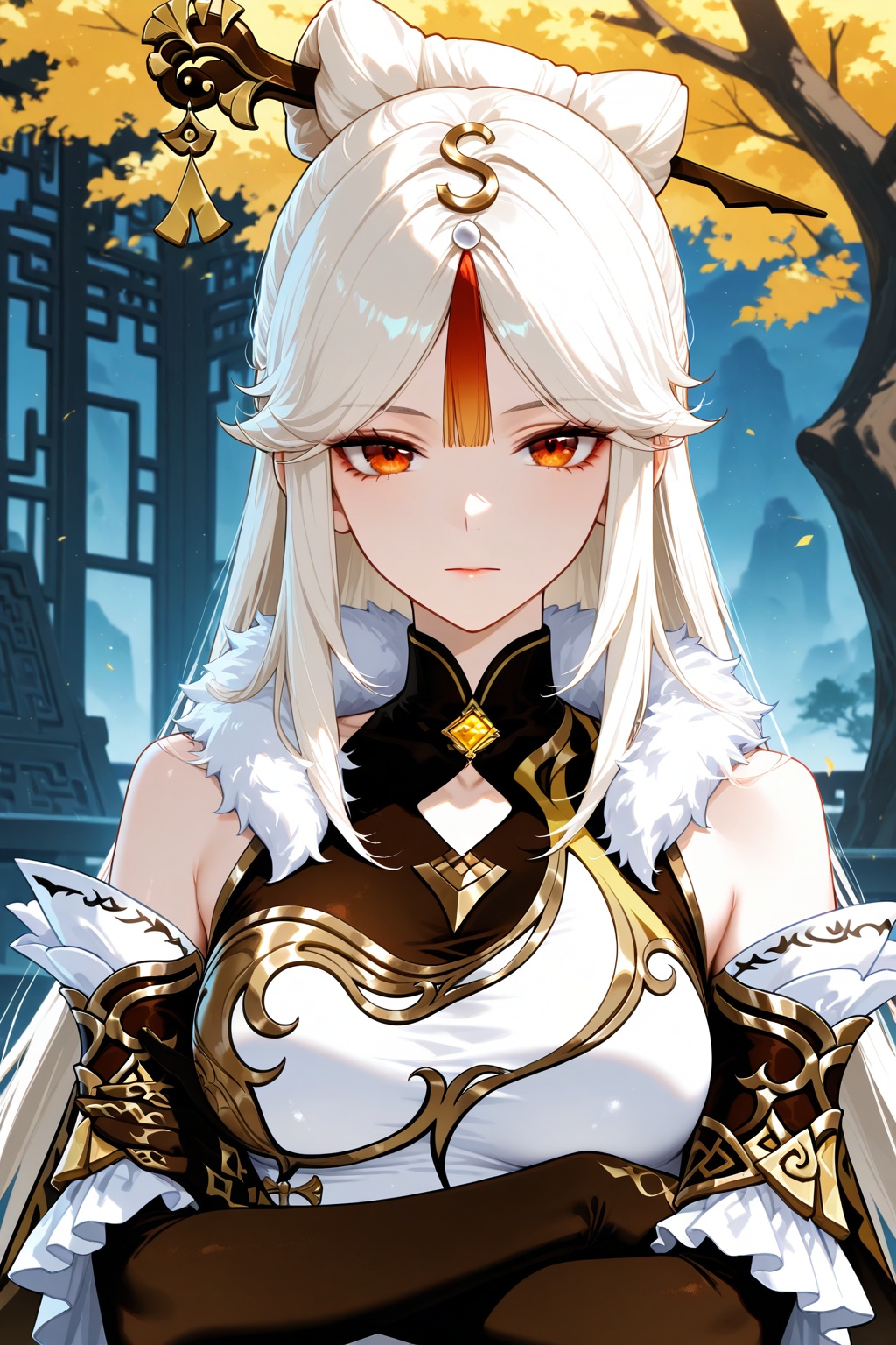 1girl,  ningguang (genshin impact),  solo by ikun on Tensor.Art