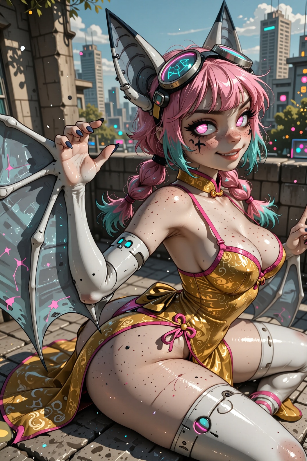 artist:quasarcake:0.8),  wanke,  retrofuturism style IllusP0s on Tensor.Art