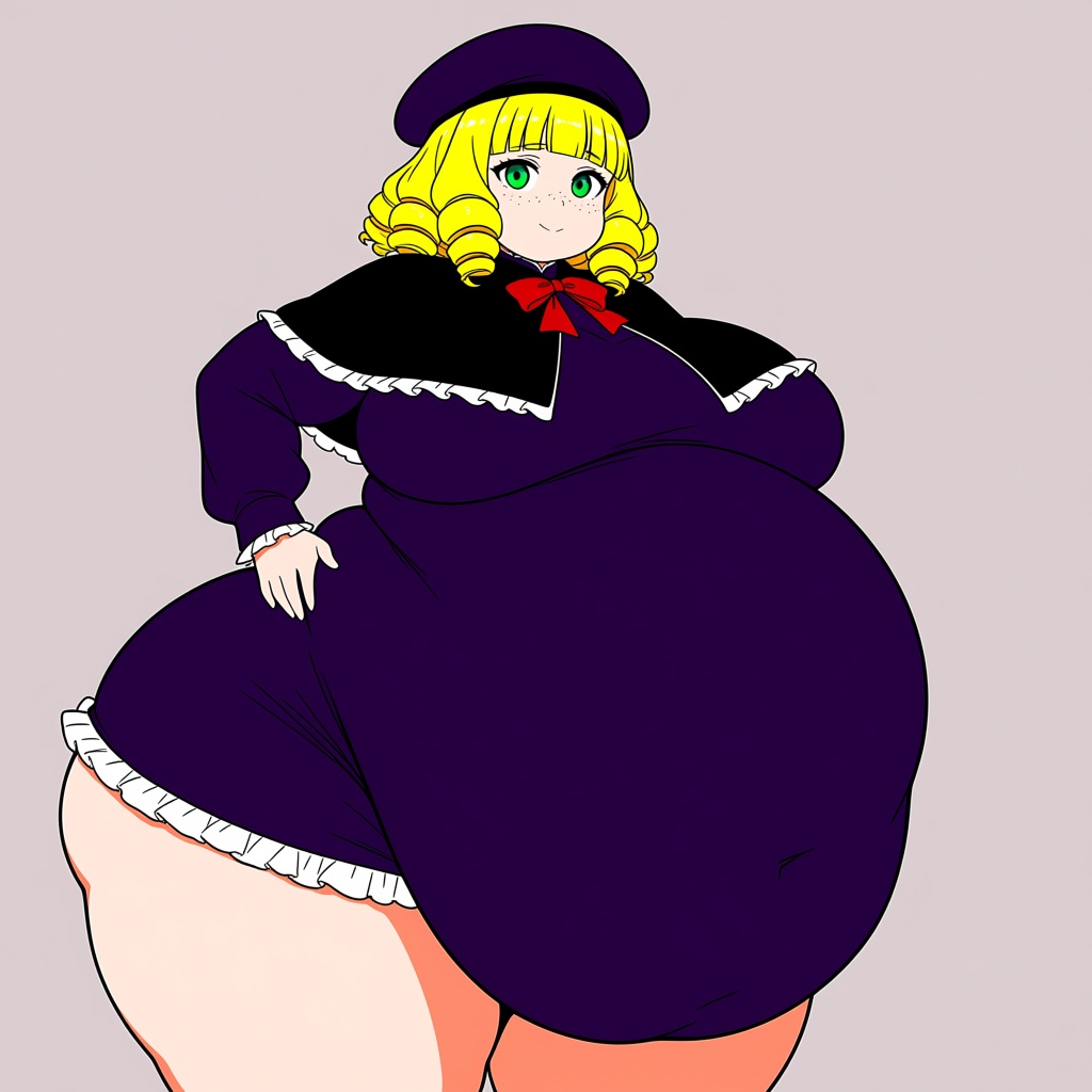 chunky_style,  (upper body),  1girl on Tensor.Art