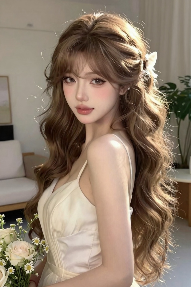 artist:mazjojo:0.8),  ,  "ultra-realistic fairytale portrait photo of a beautiful young woman on Tensor.Art