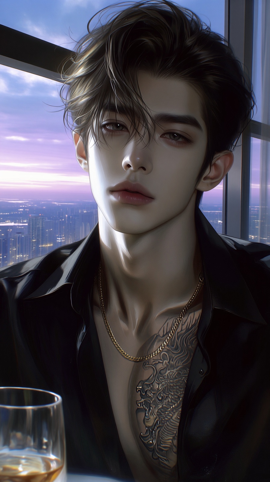 (Highly refined art style) 1male,  solo,  cinematic composition on Tensor.Art