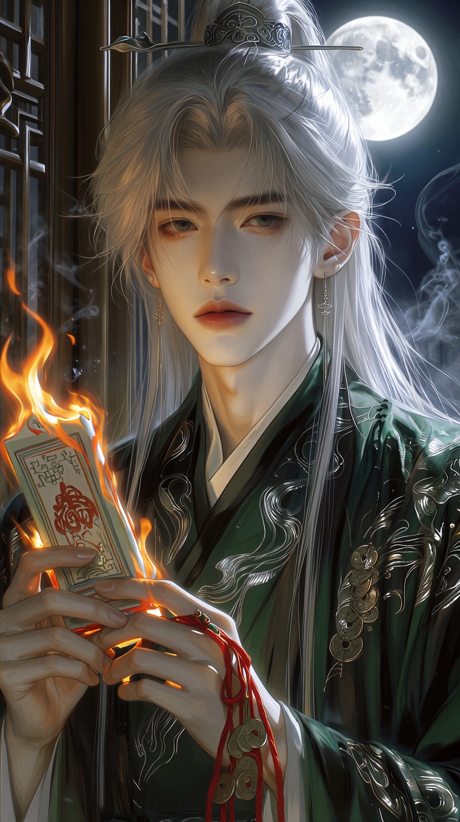 (Highly refined art style) 1male,  solo,  cinematic composition on Tensor.Art