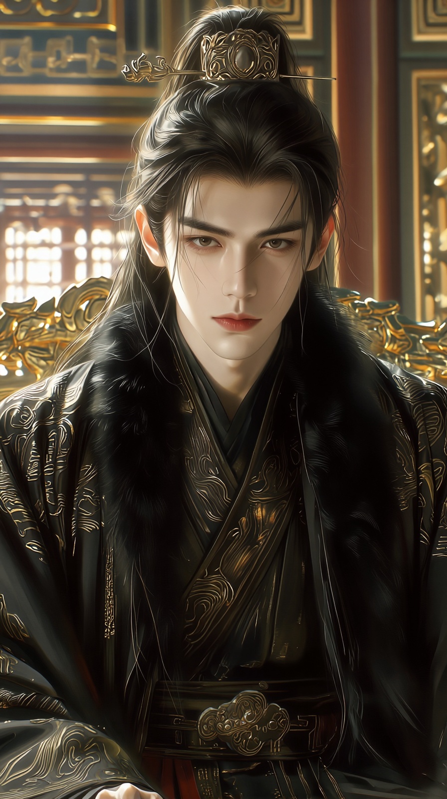 (Highly refined art style) 1male,  solo,  cinematic composition on Tensor.Art