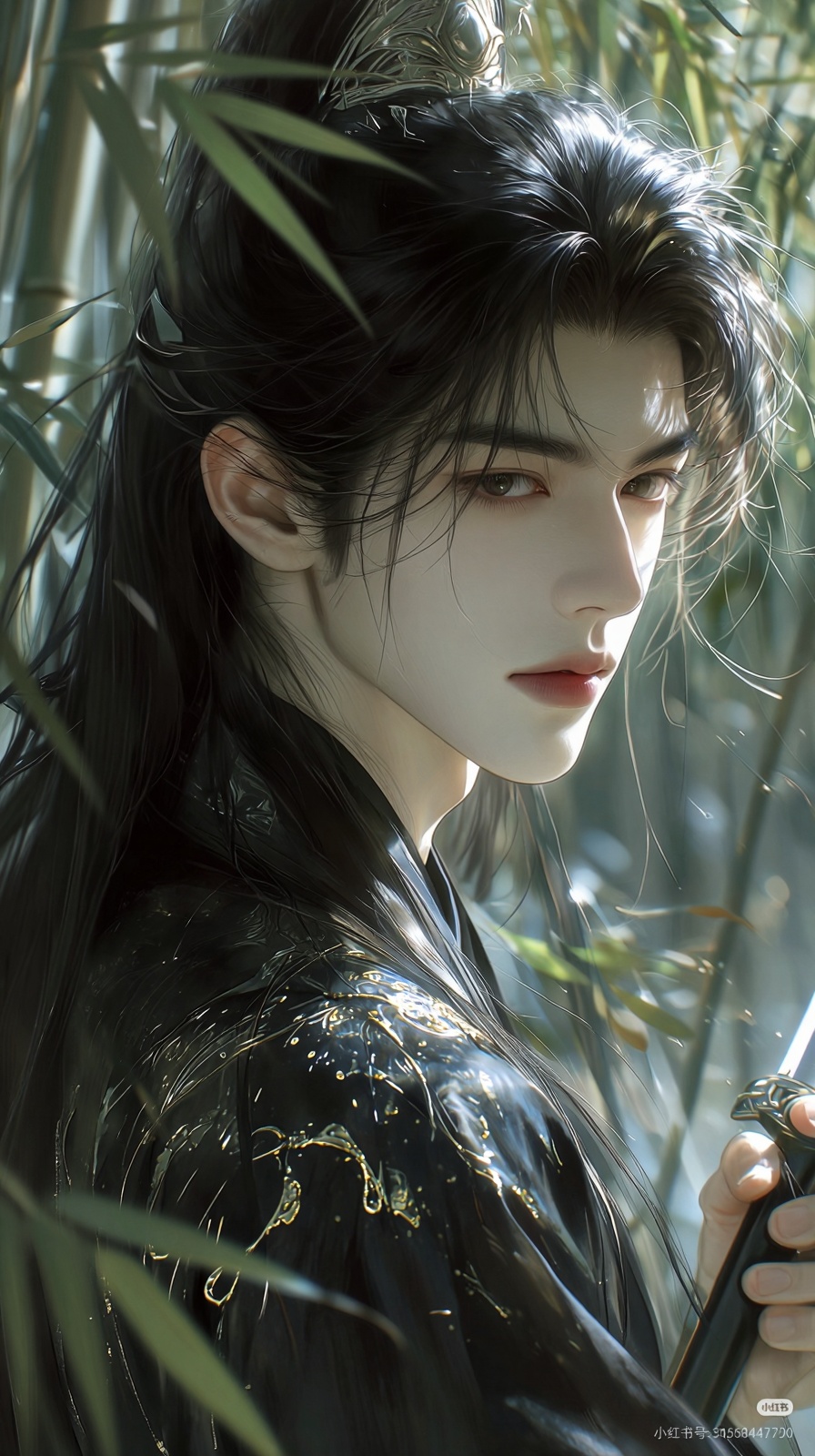 (Highly refined art style) 1male,  solo,  cinematic composition on Tensor.Art