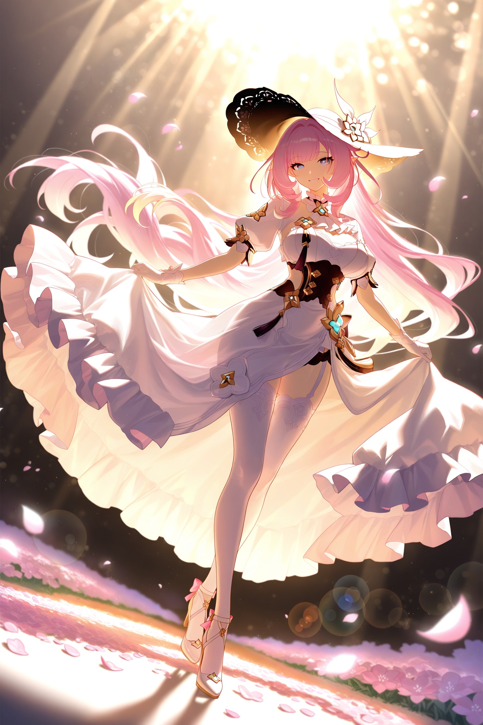 Elysia (Honkai Impact),  1girl,  solo on Tensor.Art