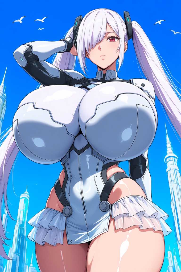 best quality,  ultra detailed,  anime sci-fi portrait on Tensor.Art