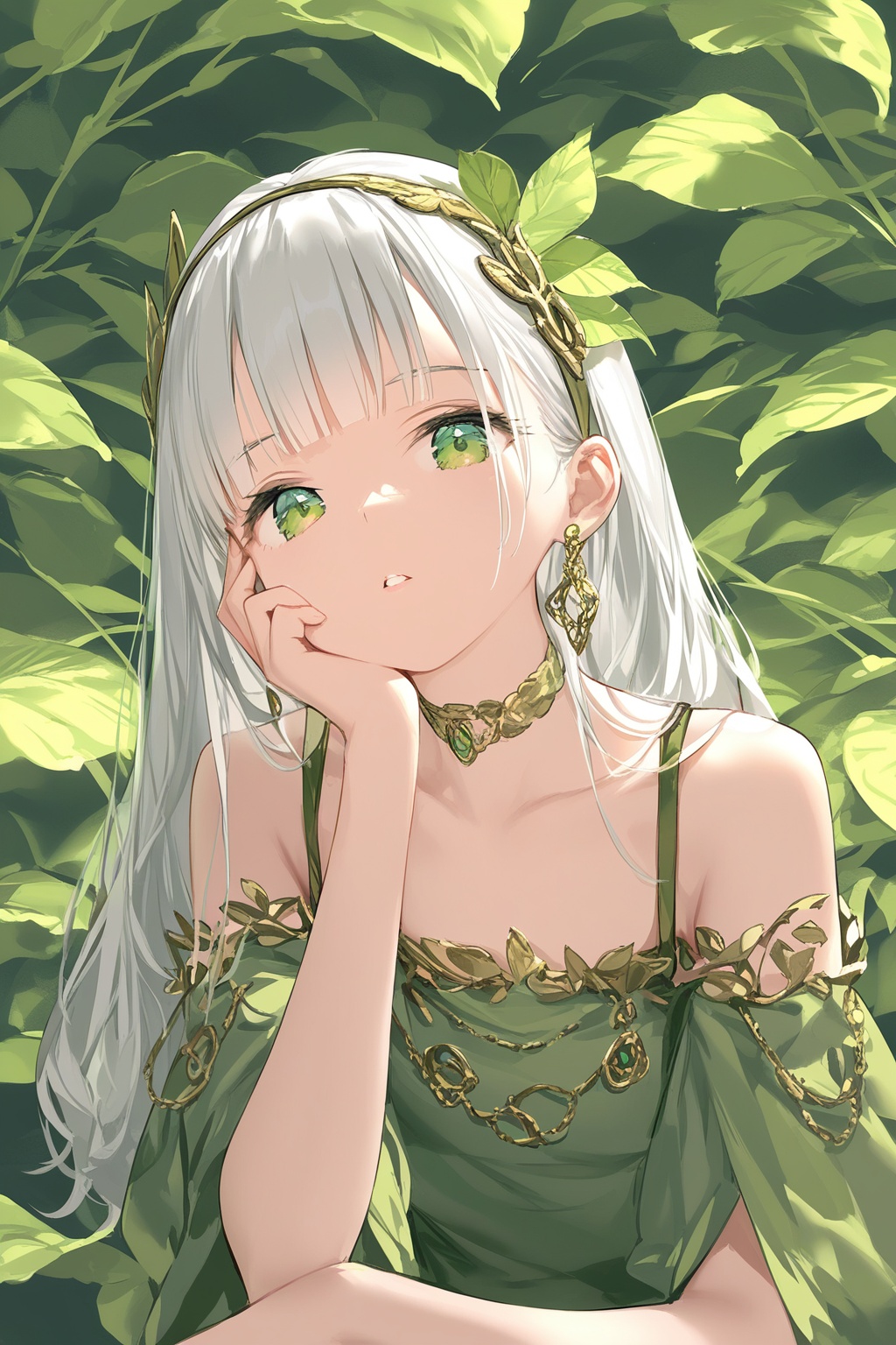 1girl,  solo,  long hair on Tensor.Art
