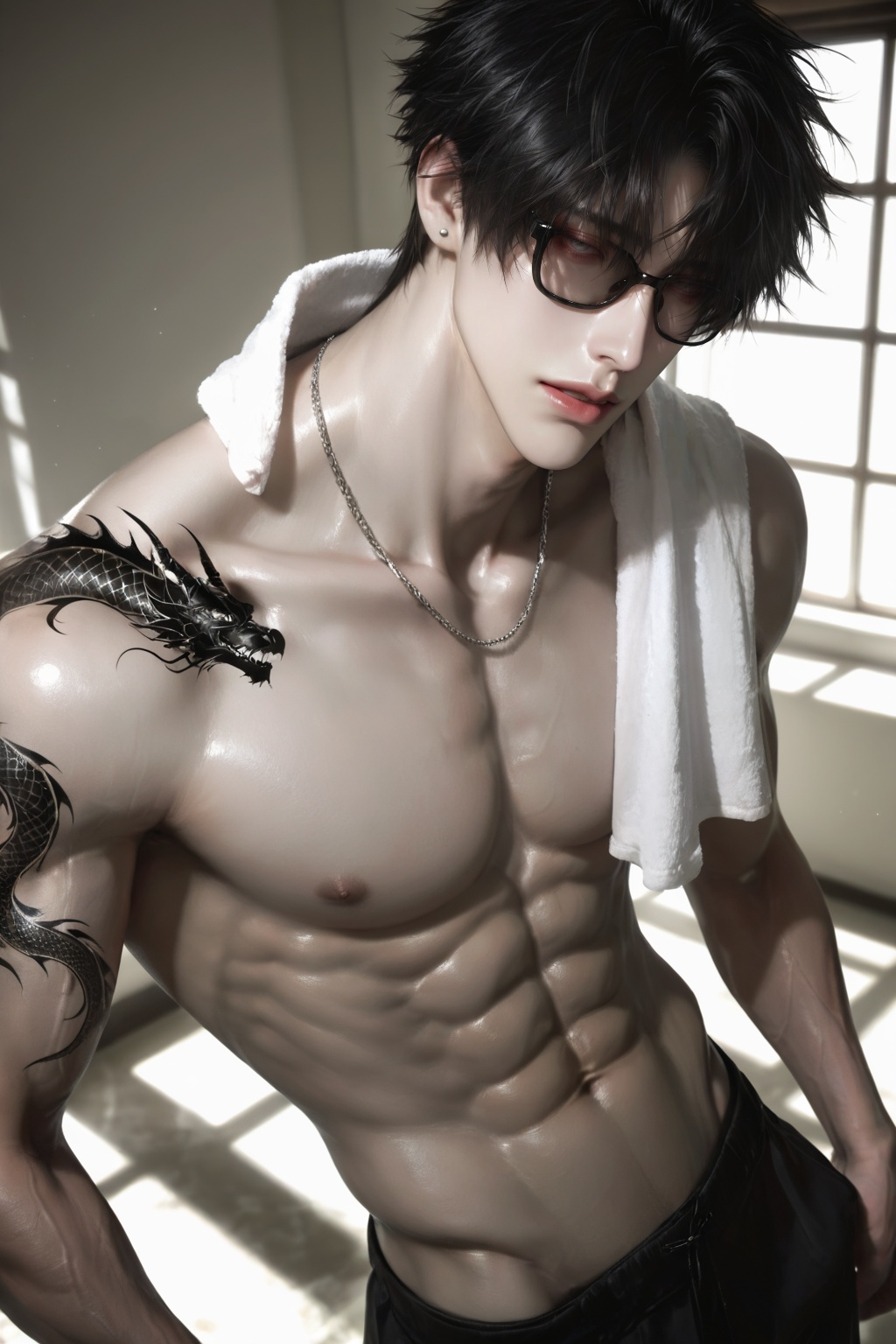 1boy,  very handsome,  masculine face on Tensor.Art