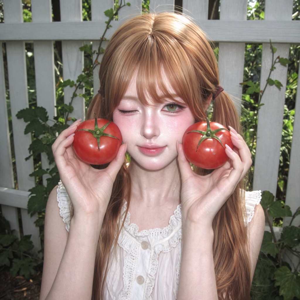 1girl ,  ginger hair ,  soft green eyes on Tensor.Art