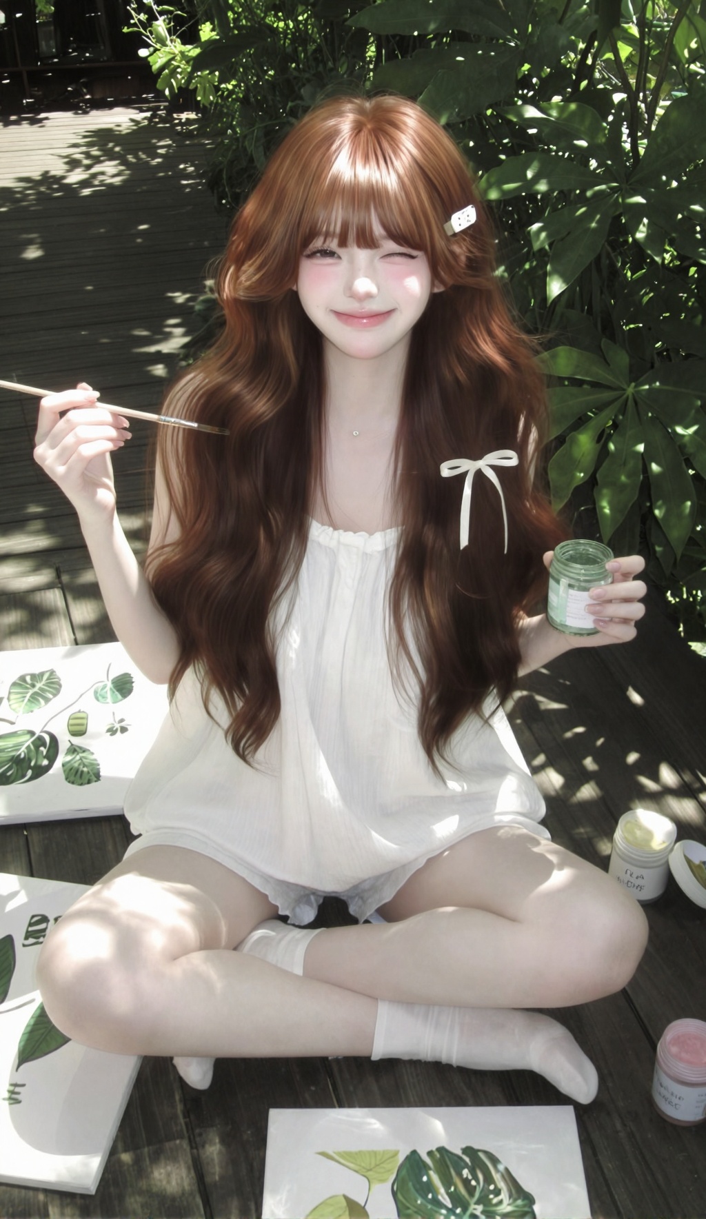 1girl,  solo,  beautiful young girl on Tensor.Art