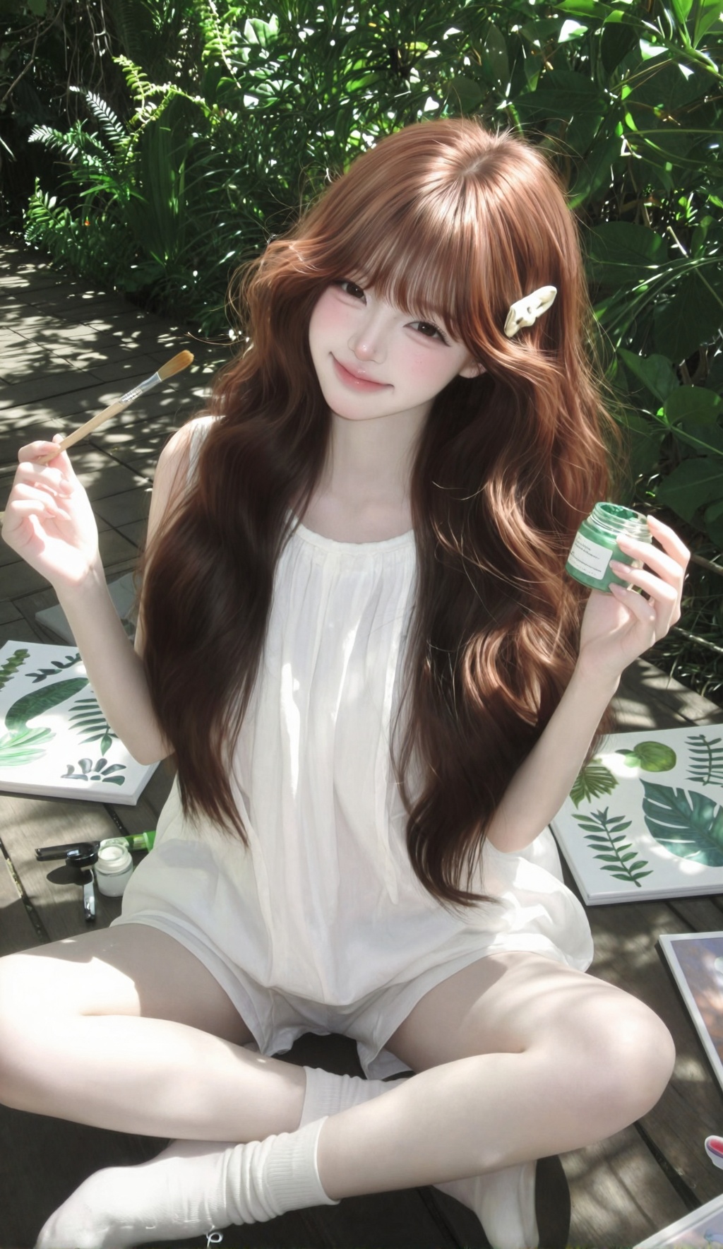 1girl,  solo,  beautiful young girl on Tensor.Art