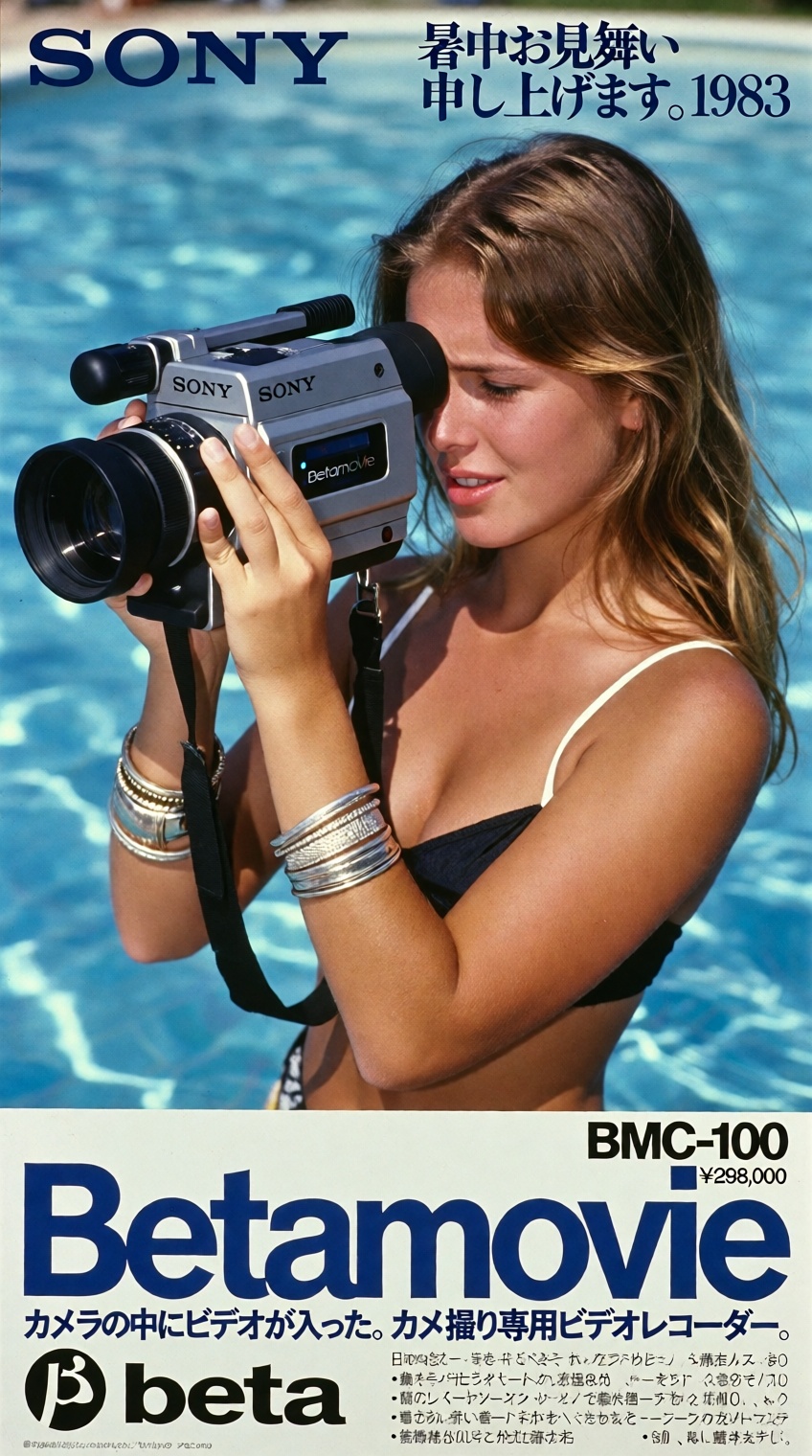 { "prompt": { "main_subject": "Beautiful young Caucasian woman with long flowing light brown hair,  1980s model style",  "...