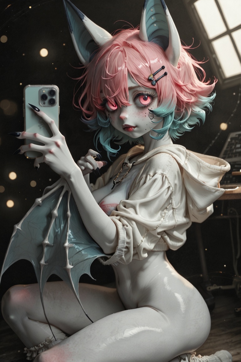 dynamic view,  candid moment,  braless ((not_looking_at_viewer)). BG_Clementine on Tensor.Art