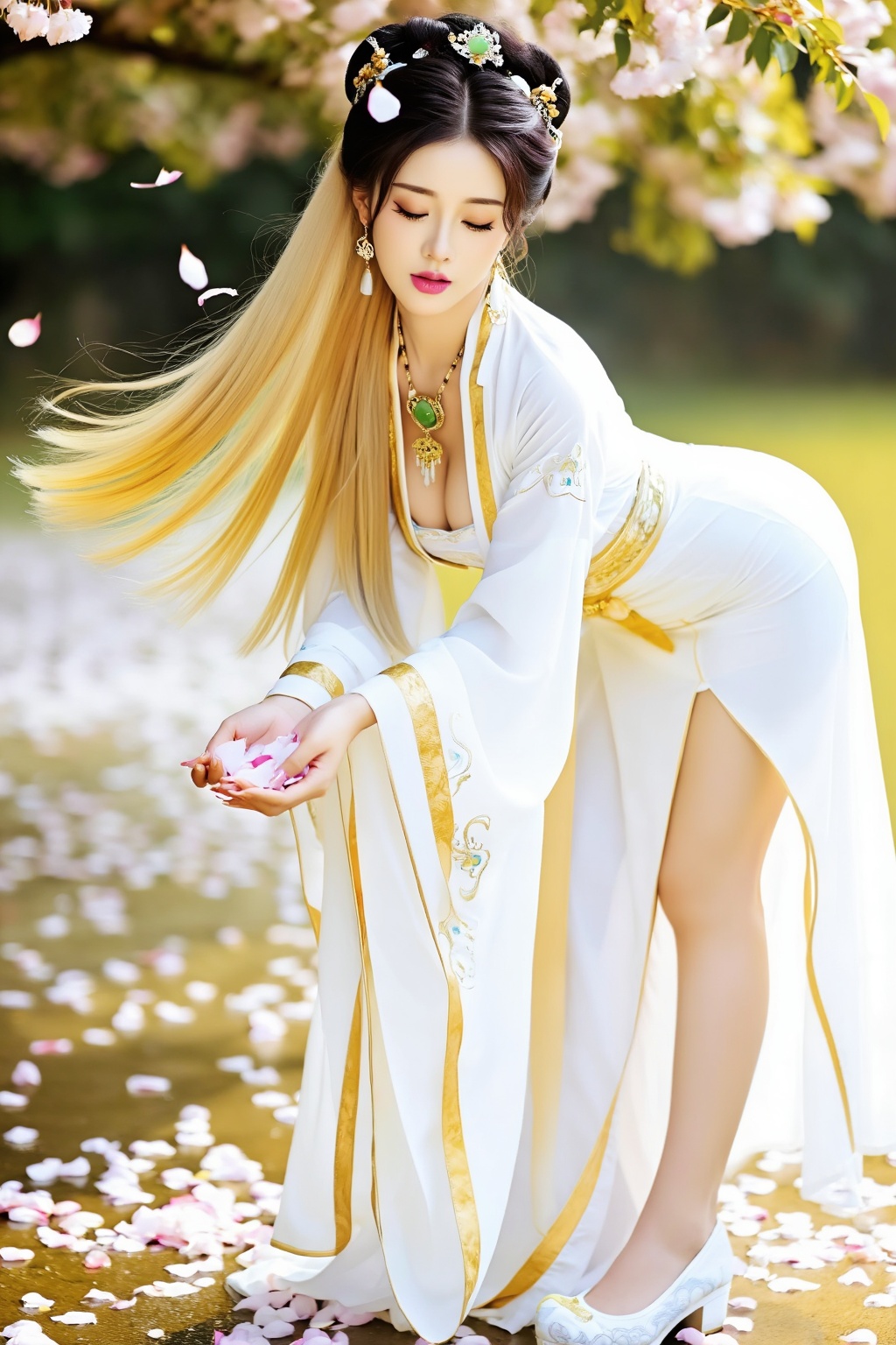 Superior quality,  ranked number one. Inspiration: Hanfu (traditional Han clothing). Visuals: An elegant and beautiful you...