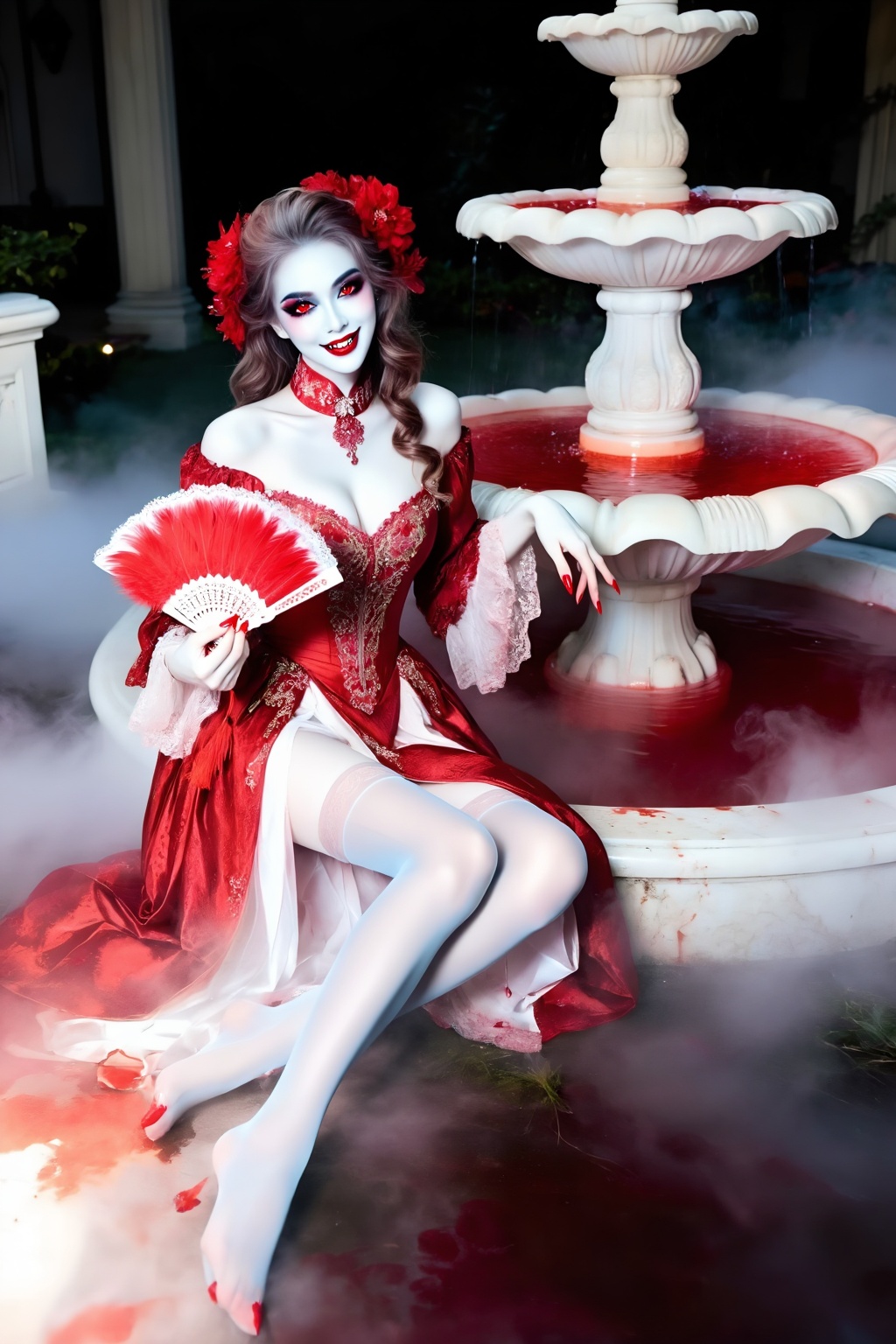 Exceptional quality,  ranked number one. Inspiration: Courtyard. Visuals: In the pitch-black night,  a white mist drifts t...